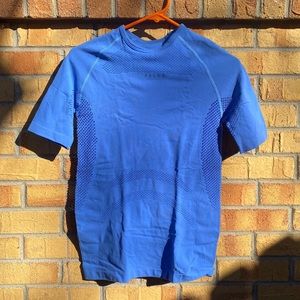 Falke Ergonomic Sport System Short Sleeve Shirt Blue